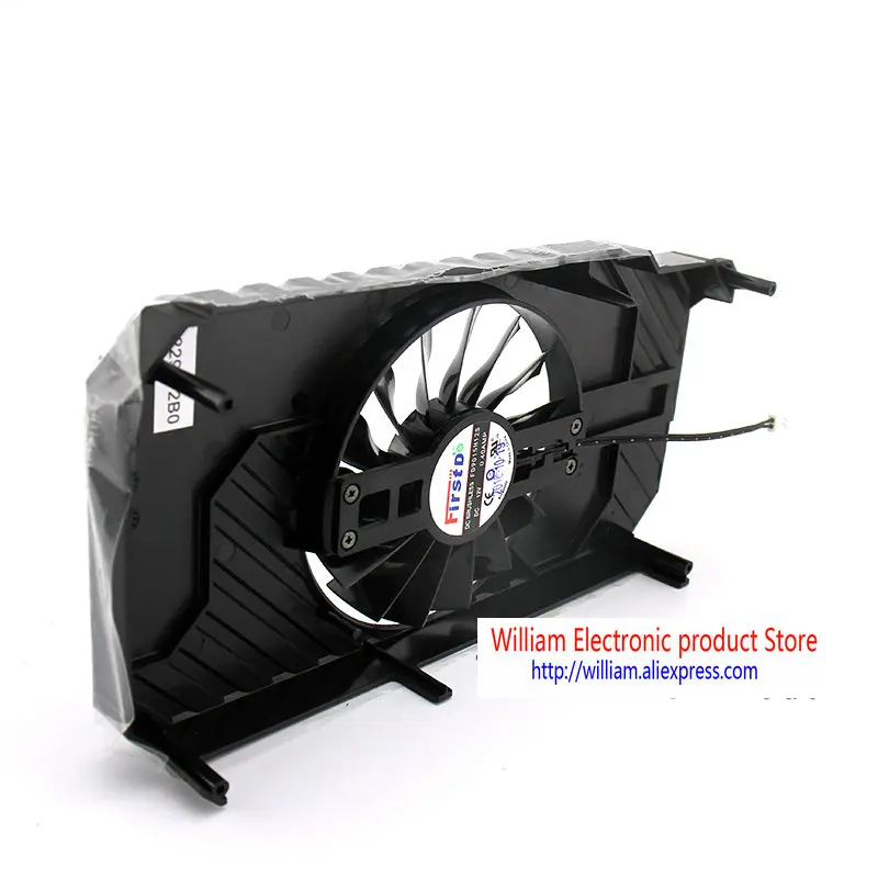 Видеокарта вентилятор для Palit GTX750Ti StormX OC FD9015H12S DC12V 0.40A 2 линии