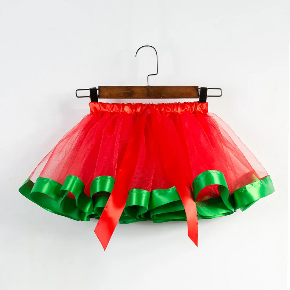 Забавное нарядное платье Милая юбка-пачка фатиновая Юбка для маленьких девочек вечерние платья костюм принцессы для вечеринки, дня рождения, Рождества - Цвет: 10