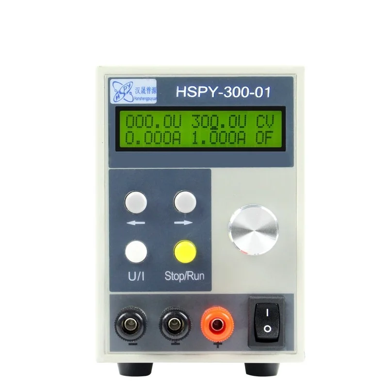 HSPY300V1A DC программируемый источник питания выход 0-300 В, 0-1A Регулируемый с портом RS232