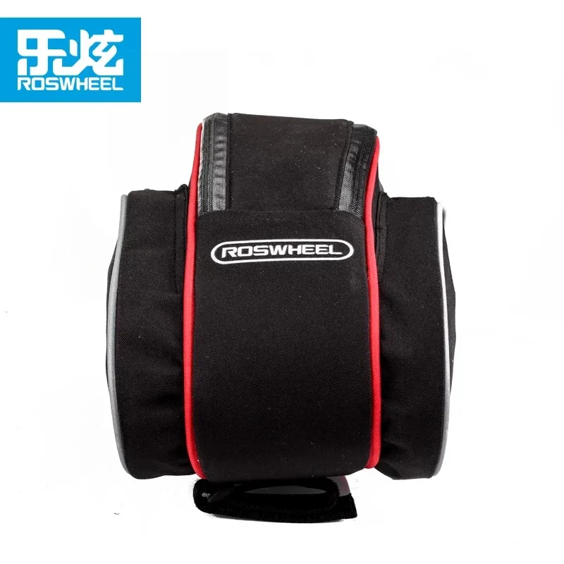 Sale ROSWHEEL 13890 Cycling Tail Bag Folding MTB Mountian Bike Back Saddle Seat Pouch Outdoor Pocket Tools Bag Bicycle Accessories 3