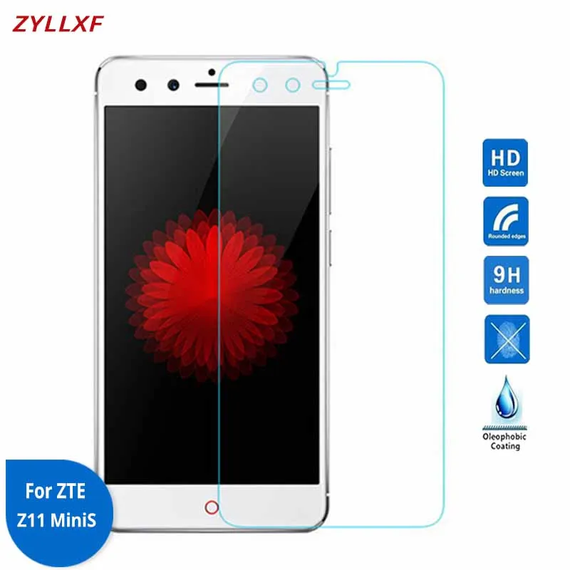 

For ZTE Nubia Z11 MiniS Tempered glass 9H 0.26mm Screen protector film Safety Film on Nubia Z11 MiniS NX549J Pelicula de Vidro