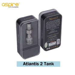 Aspire Atlantis 2 Tank 3 мл распылитель регулируемый поток воздуха Atlantis V2 Vape Танк для Вдыхание пара электронная сигарета поле MOD испаритель