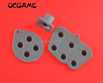 

OCGAME 2sets/lot High Quality Silicone Conductive Rubber Button For Sega SS Saturn Controller Key Pads
