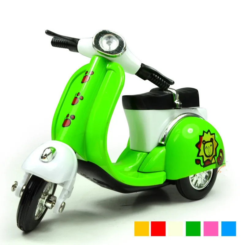 

Free shipping ! Cute alloy Pull back motorcycle model Toys,Diecast motorcycle car toy