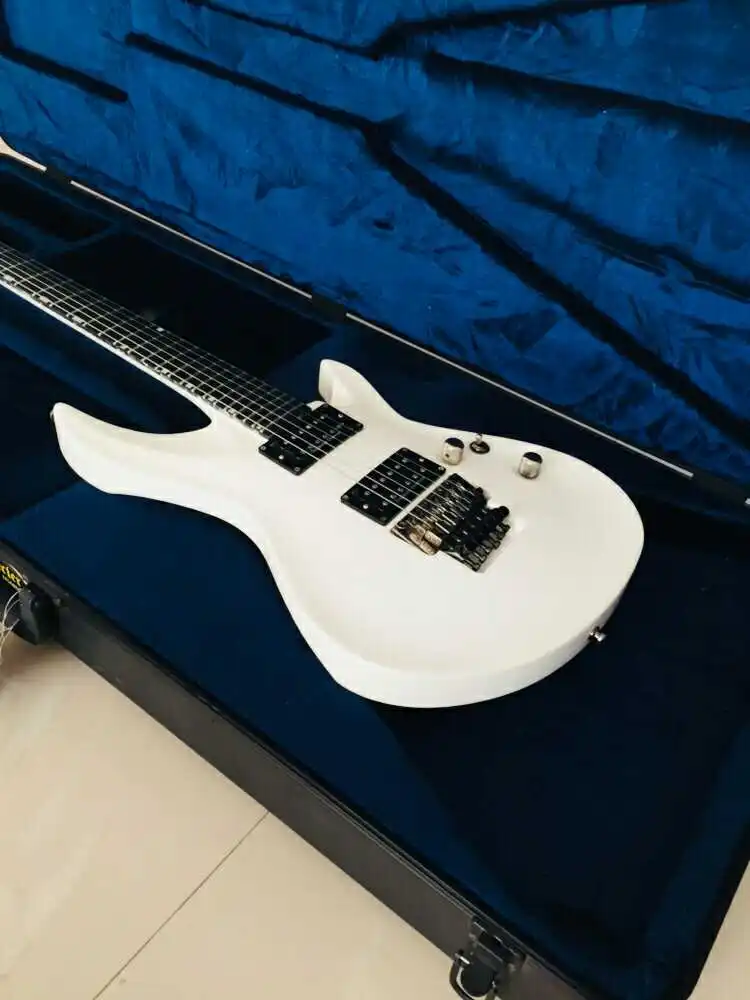 

Custom HORIZON-III PEARL WHITE tremolo bridge Electric guitar