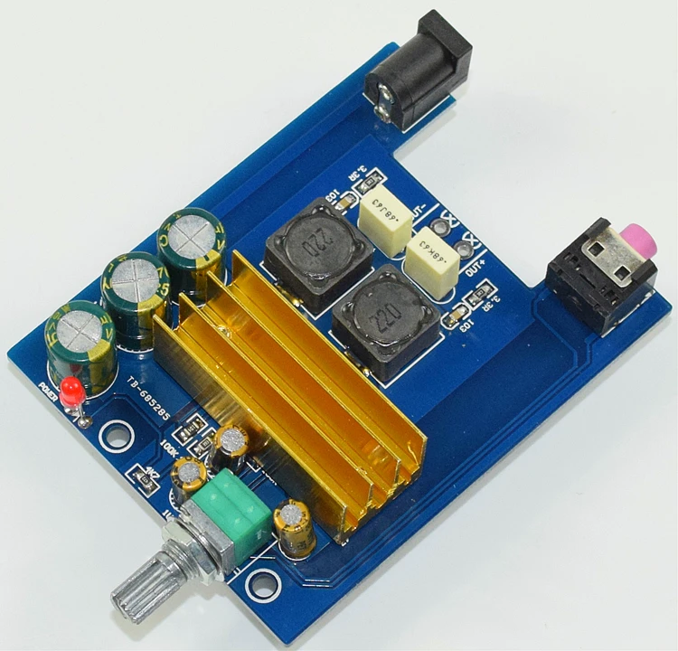 TPA3116 DC24V 2A 100W Mono HIFI Class D плата цифрового усилителя сабвуфера|Усилители мощности| |