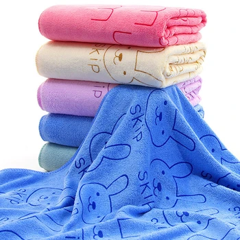 

Large Size Dog Bath Towel Microfiber Pet Absorbent Warm Blanket Puppy Paw Print Grooming Multipurpose Pets Cachorro Drying Towel