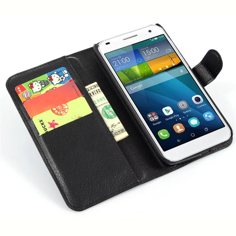 Для Huawei Ascend G7 g7-tl00 magnetice Флип кожаный бумажник чехол Винтаж Мобильный телефон