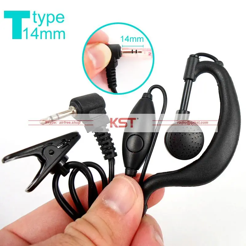 imágenes para Envío Libre Gancho Auricular PTT 2.5mm 1 Pines Tipo T Auricular para TYT TH-TH-2R UV3R Radio Portátil Talkabout TLKR T4 T5 T6 T7 imágenes para Envío Libre Gancho Auricular PTT 2.5mm 1 Pines Tipo T Auricular para TYT TH-TH-2R UV3R Radio Portátil Talkabout TLKR T4 T5 T6 T7
