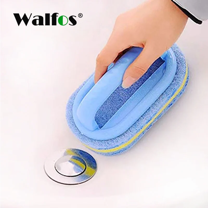 

WALFOS Strong Decontamination Bath Brush Magic Sponge Tiles Brush kitchen Supplies Wash Pot Clean Brush Sponge Rub