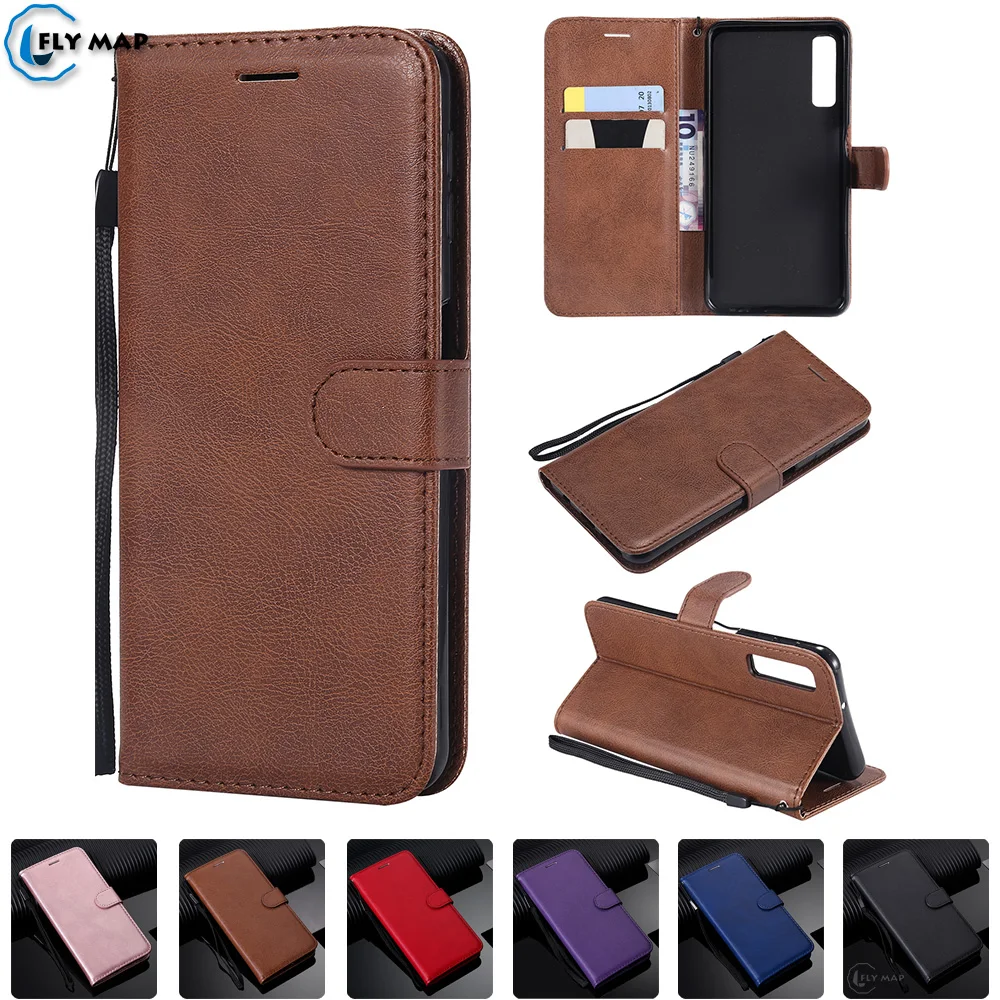 Wallet Case For Samsung Galaxy A7 2018 A750 A750F A750F/DS A750FN Flip Phone PU Leather Cover SM-A750FN SM-A750F SM-A750F/DS Bag