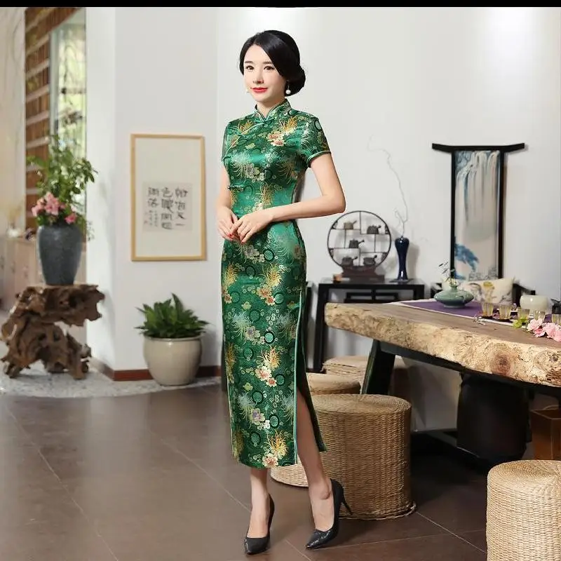 Buy Green Traditional Chinese Classic Dress Women S