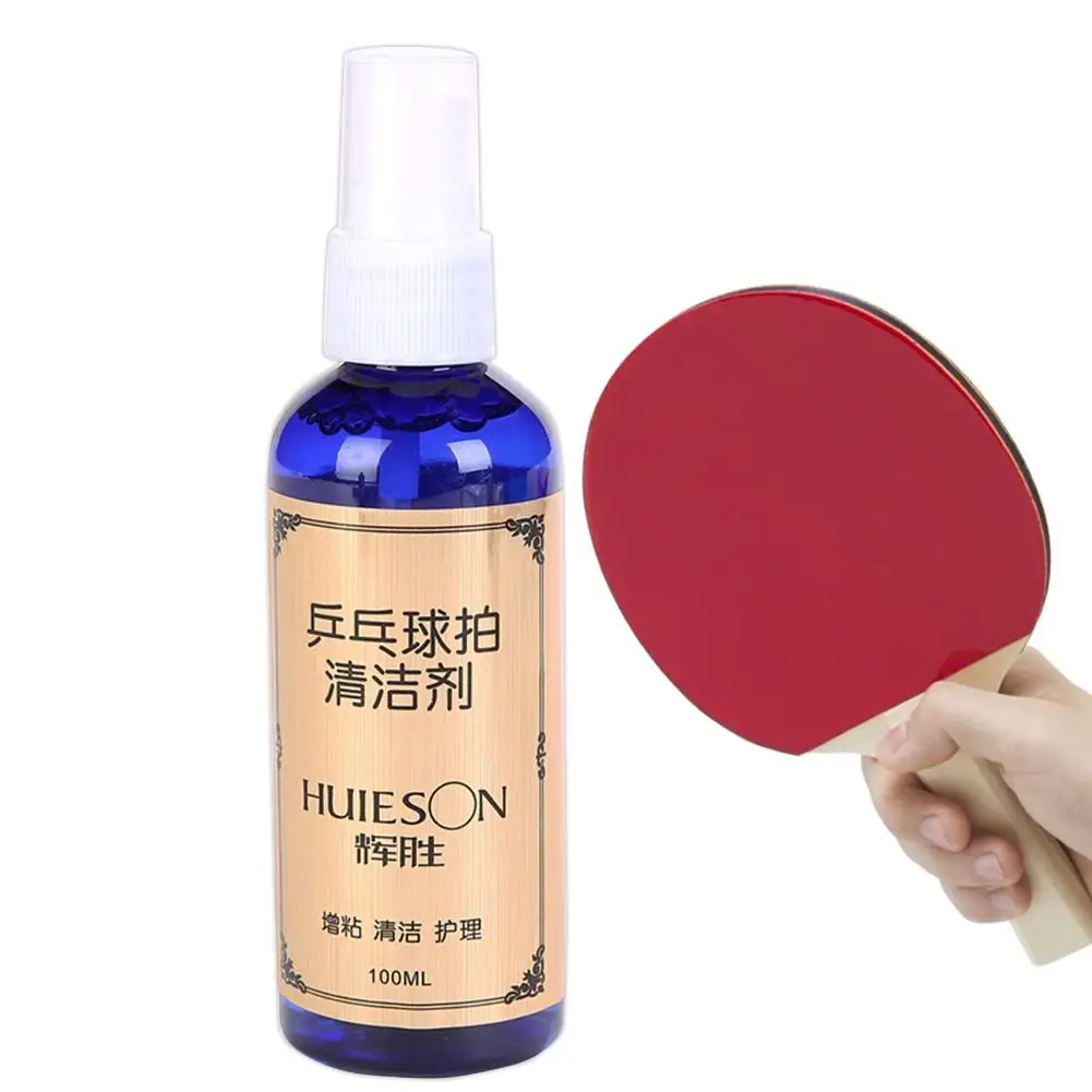 

100ml Liquid Table Tennis Rubber Cleaner School Ping Pong Detergent Racket Clean Stationery Store Accessory Material Shop UV 0
