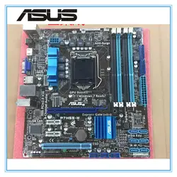 Оригинальный материнская плата для ASUS P7H55-M разъем LGA 1156 DDR3 H55 16 ГБ для i3 i5 i7 Процессор рабочего Материнская плата Бесплатная доставка