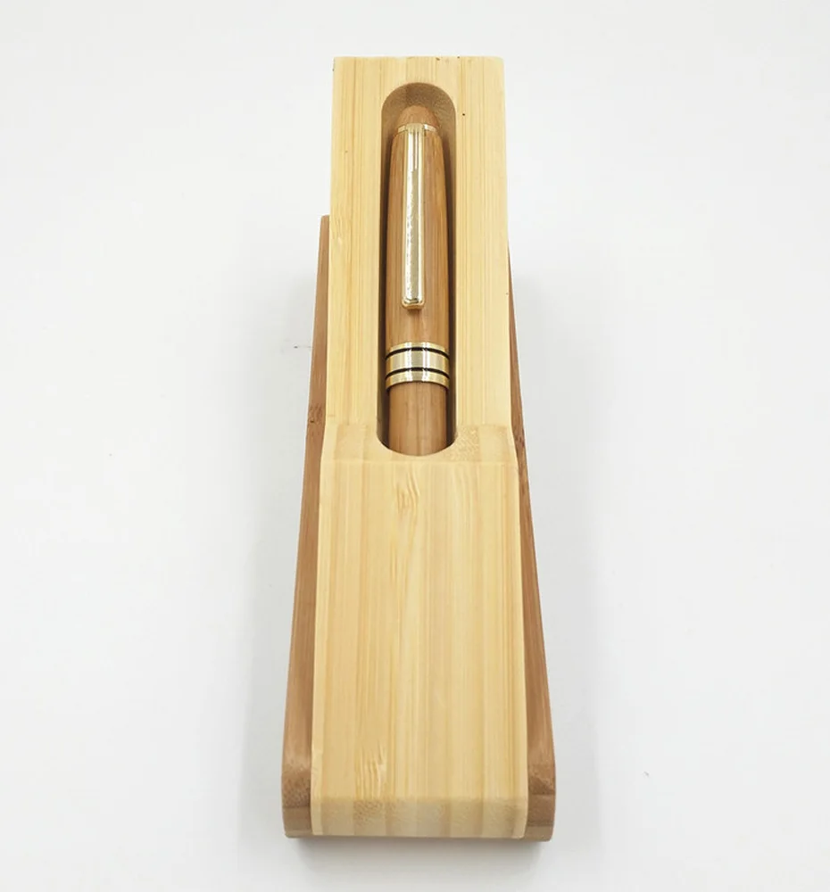 Один набор бамбуковая авторучка для каллиграфического пера 0,5 мм перо чернил пишущие материалы Натуральный Деревянный бамбук канцелярские принадлежности Подарочный уголок радости