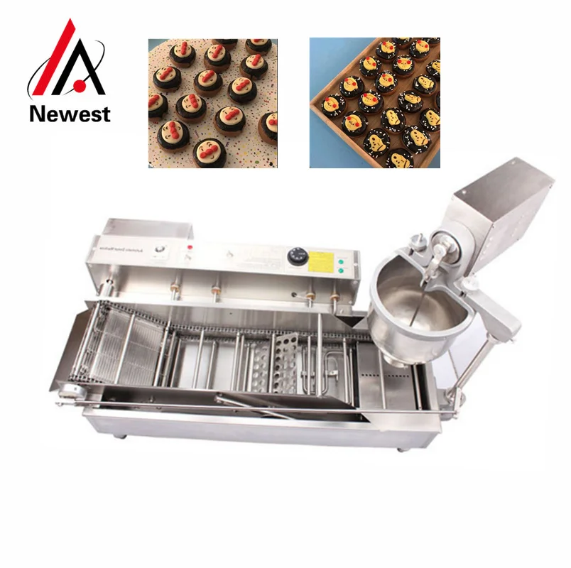 

800PCS/H electric donut maker doughnut making machines snack food processing machine