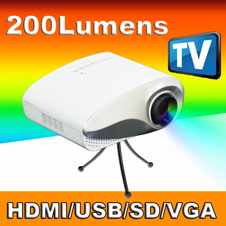 Freeshipping Cheapest 200Lumens Contrast 10001 pocket digita mini LED