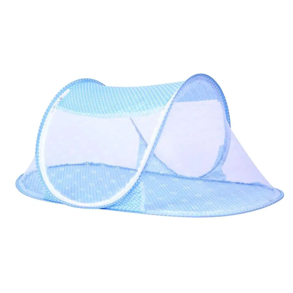 Folding Baby Mosquito Nets Bedding Crib Netting Foldable Insect Cradle Net Summe Protection Mesh For 0-3 Years Old Children