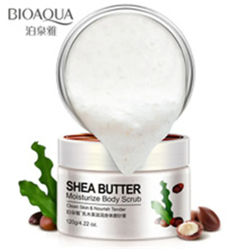 Увлажняющий отшелушивающий лосьон Bioaqua Shea крем для тела|Автозагары и бронзаторы