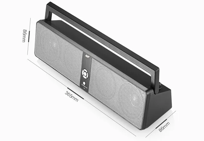 Бумбокс усилитель с функцией Bluetooth, FM радио, проигрывание mp3 с USB и карт памяти, HiFi сабвуфер, подключение к ПК и ТВ встроенный аккумулятор