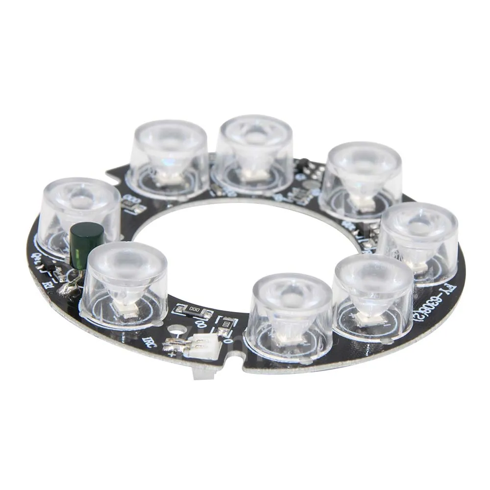 Yumiki 8pcs Array Led Ir 10m 30m Dc12v Pcb Board 63x33mm Size 75