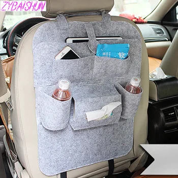 

Car rear seat storage storage box multi-pocket storage bag FOR Audi all series Q3 Q5 SQ5 Q7 A1 A3 S3 A4 A4L A6L A7 S6 S7 A8 S4
