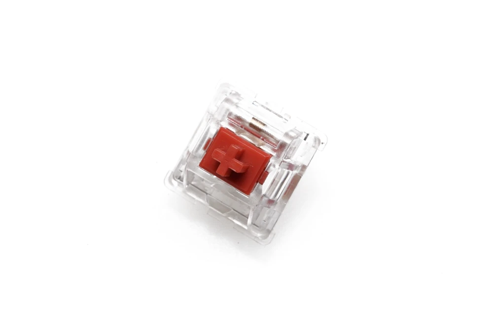 Everglide-switch com Caixa Transparente para Teclado Mecânico Sakura Rosa Jade Verde Coral Vermelho Âmbar Oran mx Stem 5pin - Imagem 2