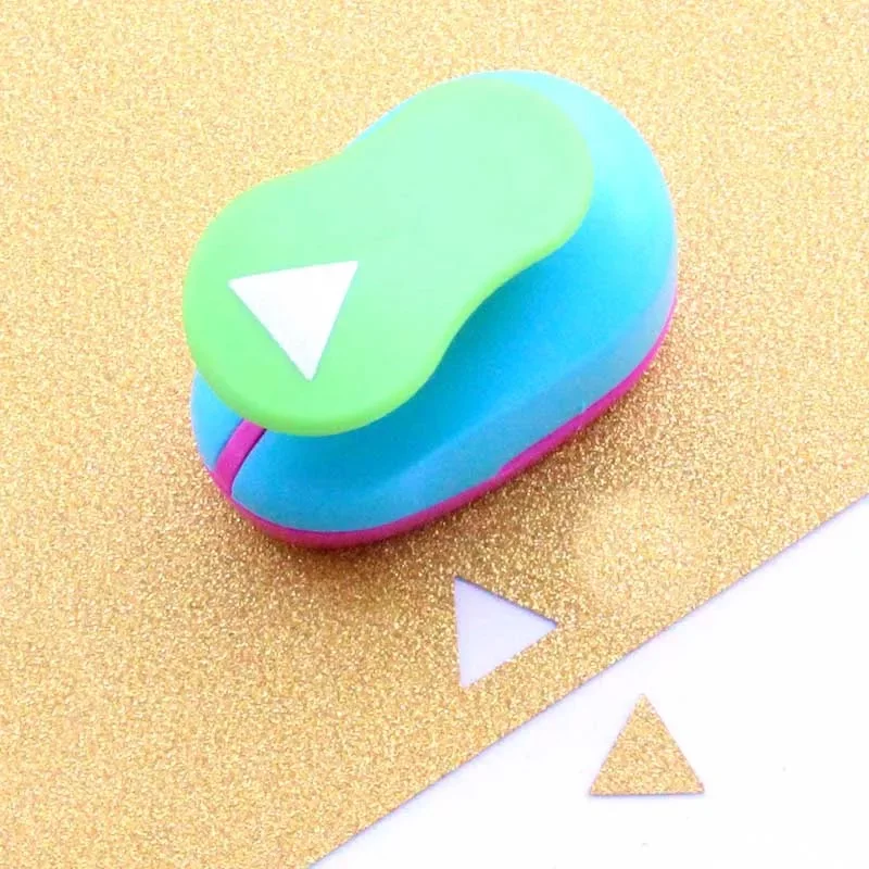 free ship triangle paper punch 13mm 5/8'' shapes craft punch diy