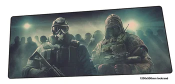 

Rainbow Six Siege mouse pad gamer Mass pattern 120x50cm notbook mouse mat gaming mousepad Popular pad mouse PC desk padmouse
