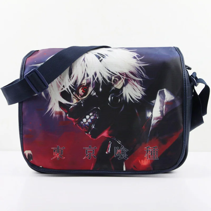 Cool White Hair Tokyo Ghoul Kaneki Ken Shoulder bag messenger bag