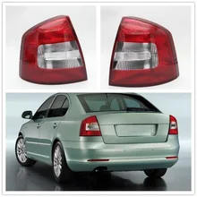 Реальный свет для SKODA Octavia A6 для RS 2009 2010 2011 2012 2013 автомобиль-Стайлинг новый автомобиль Задние огни фонарь