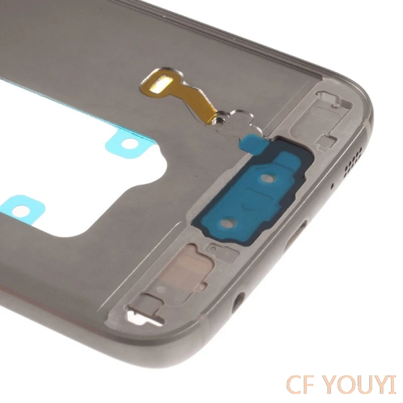 CFYOUYI для samsung Galaxy S7 G930F средняя пластина рамка Корпус с небольшими частями-Золотой Серый Серебристый