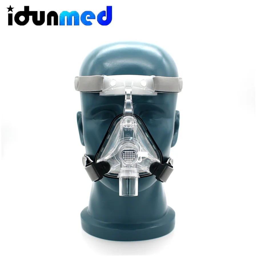 Hot Product  BMC CPAP Mask Nasal Mask Size S/M/L With Adjustable Headgear Strap Ventilator Respirator For Sleep 