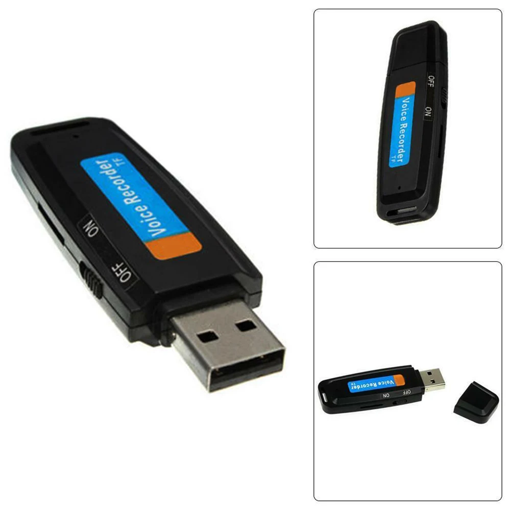 Новый U диск Цифровой аудио рекордер перезаряжаемая USB флэш-память 8 ГБ/16 ГБ/32 ГБ рекордер Запись телефон WAV формат