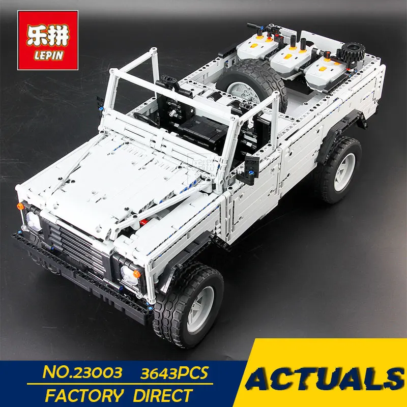 

LEPIN 23003 3643Pcs Technic series Creative MOC RC Wild off-road vehicles model Building Blocks Bricks SUV toys for boys gifts