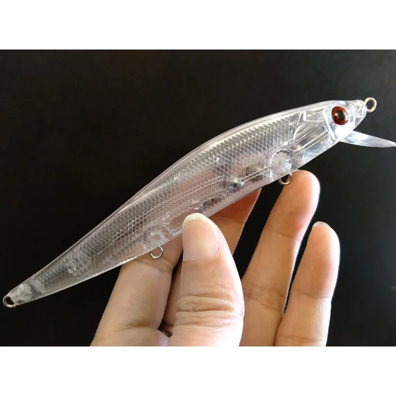 GYFISHING 20 шт. 130 мм неокрашенные рыболовные приманки с системой передачи веса|weight