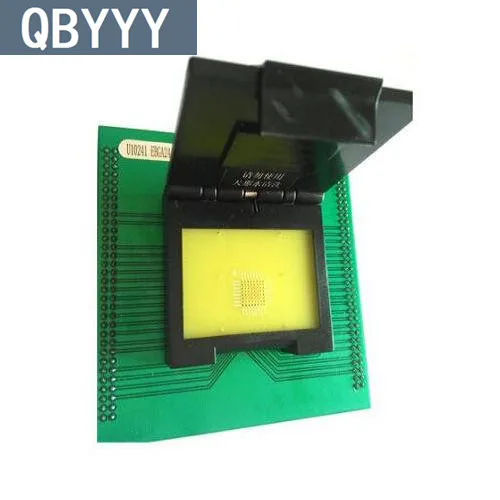 

QBYYY EBGA24 Programming Adapter Socket for UP818 UP-828 Ultra programmer EBGA24 Universal socket