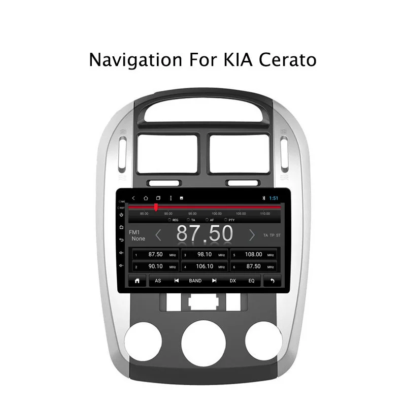 NAVITOPIA 9 дюймов 2G ram 32G rom Android 8,1 автомобильный DVD мультимедиа gps навигация для Kia Cerato 2008 2009 2010 2011 2012