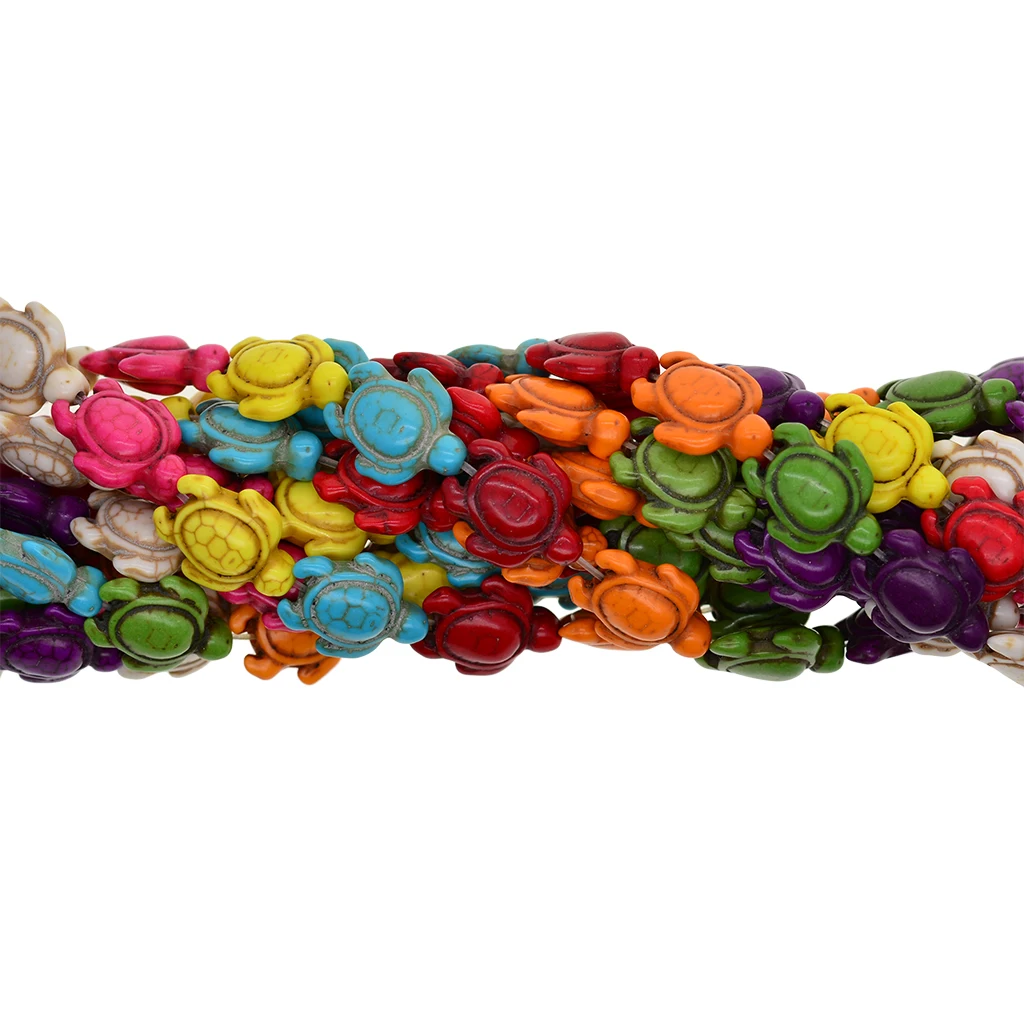 Colorful Tube / Nuggets / Turtle / Cross Natural Stone Beads Charm For Jewelry Making Loose Spacer Beads DIY Necklaces Bracelets