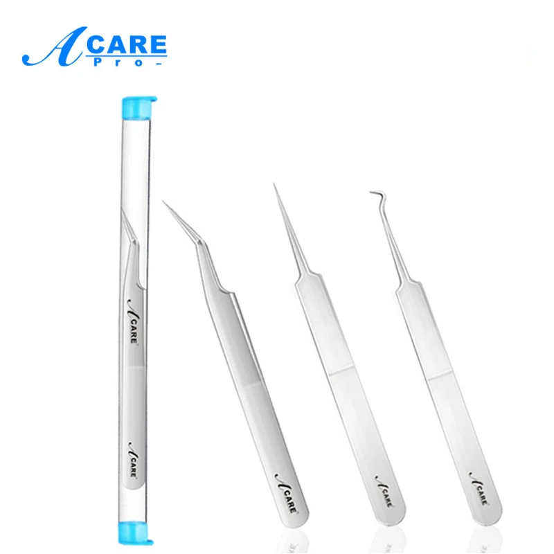 

FREE shipping 1 x No.1 + 1 x No.2 Acare Acne Blemish Needle Pimple Spot Extractor Pin skin care facial tools