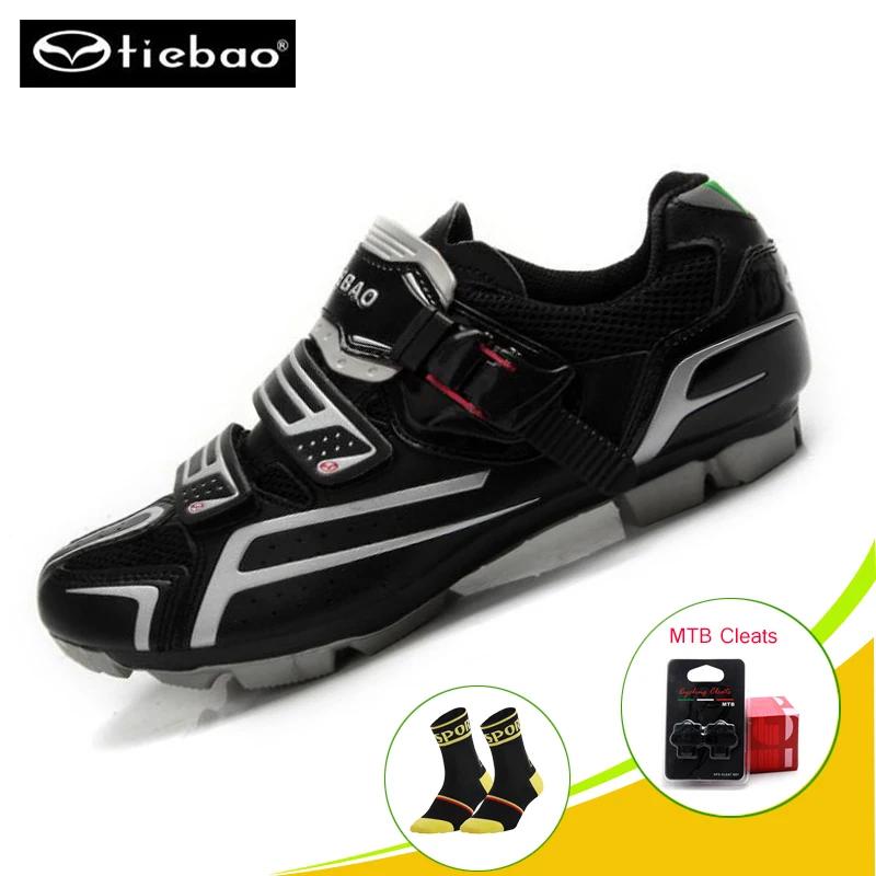 

Tiebao Cycling bicycle bike sneakers SPD system professina MTB cycle shoes cycling for men Men's Outdoor Sports Bike Shoes
