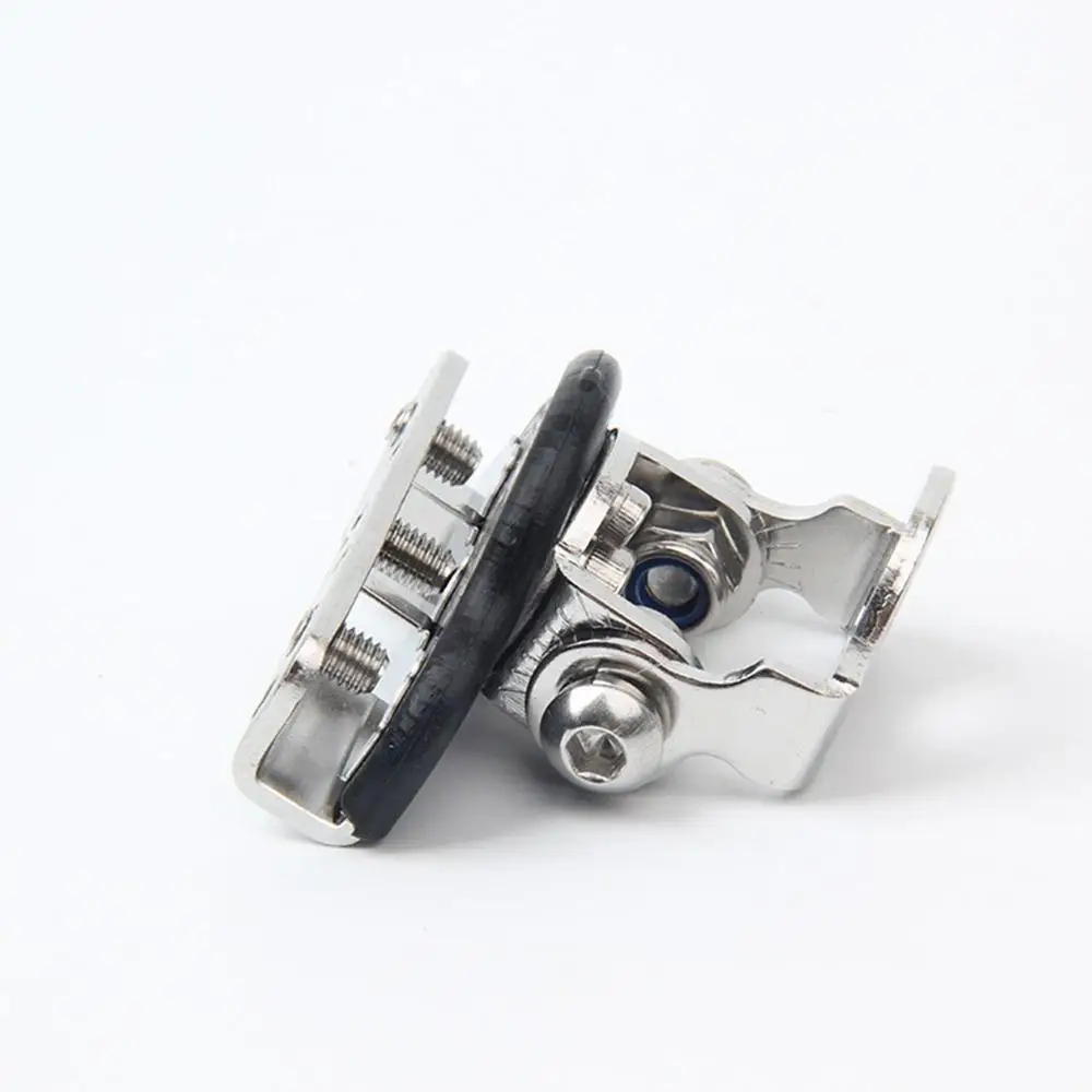 Stainless Universal Hood Mounting Brackets Engine Cover Bonnet Mount for off road Car Auto Ambulance Fire-engine Police Vehicle Truck Sedan Saloon Limousine ATV SUV Led Work Driving Light Bar (4)