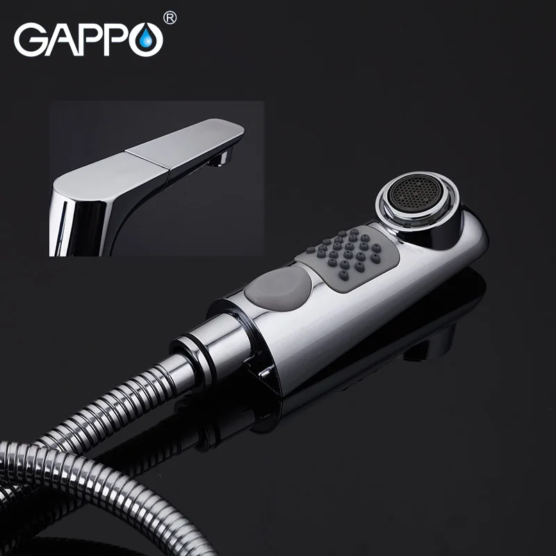 GAPPO pull out brass kitchen faucet water mixer tap Kitchen tap water mixer crane Chrome torneira cozinha GAPPO pull out brass kitchen faucet water mixer tap Kitchen tap water mixer crane Chrome torneira cozinha