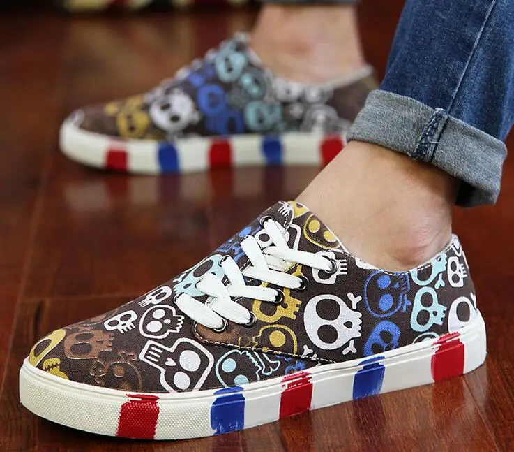 funky canvas shoes
