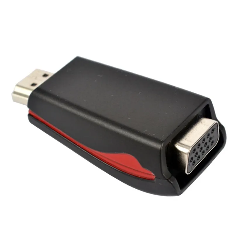 Kebidu HDMI в VGA адаптер мужской в женский конверсионный Разъем 1080P для планшета ноутбука HDTV DVD с 3,5 мм аудио USB кабель питания