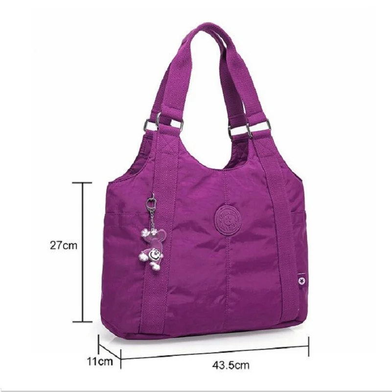 Goede TEGAOTE Top handvat Schoudertas Luxe Handtassen Vrouwen Tassen Designer Nylon Strand Casual Tote Vrouwelijke Purse Sac Femme Bolsa feminia