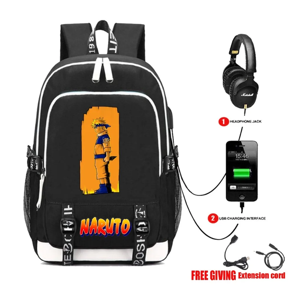 NEW NARUTO THEMED BACKPACK