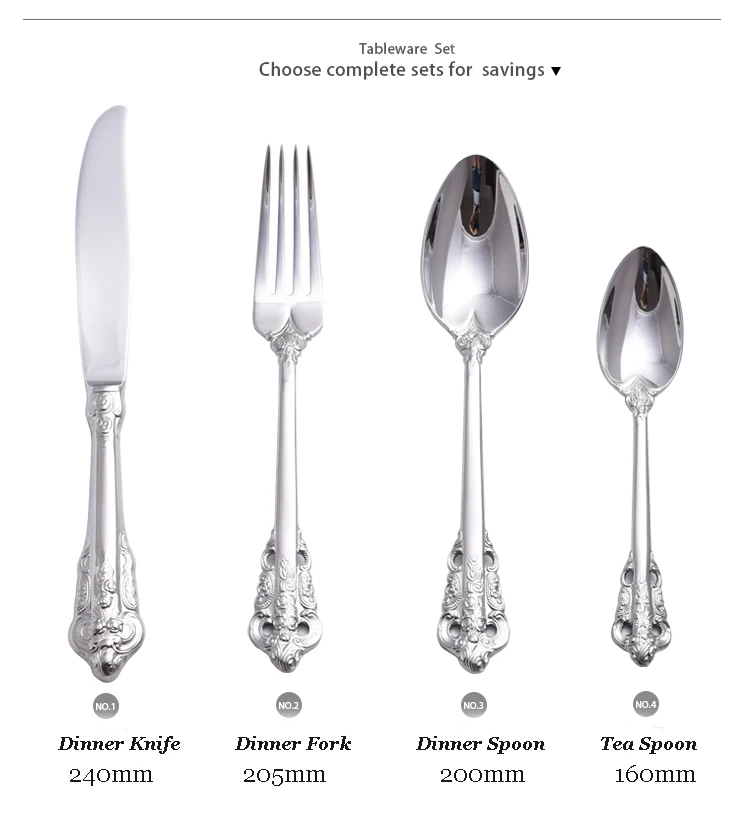 knife fork spoon set