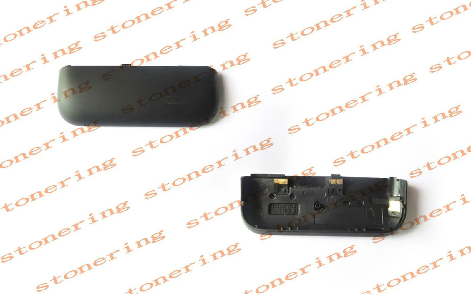 

New Black/Grey Bottom Antenna Chin Housing Cover, SIM and SD Card Cover for HTC One V T320e G24 Cellphone