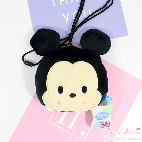 Disney Популярные мультфильм кукла crossbody Кошелек Микки и Минни белка Брат Большой средства ухода для век Дональд Дак стежка детские плюшевые игрушки